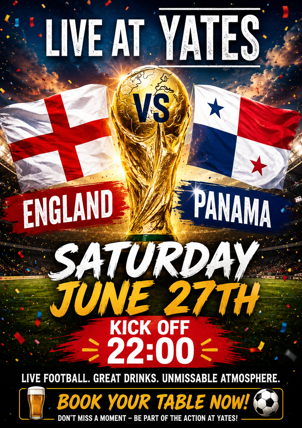 Panama Vs England