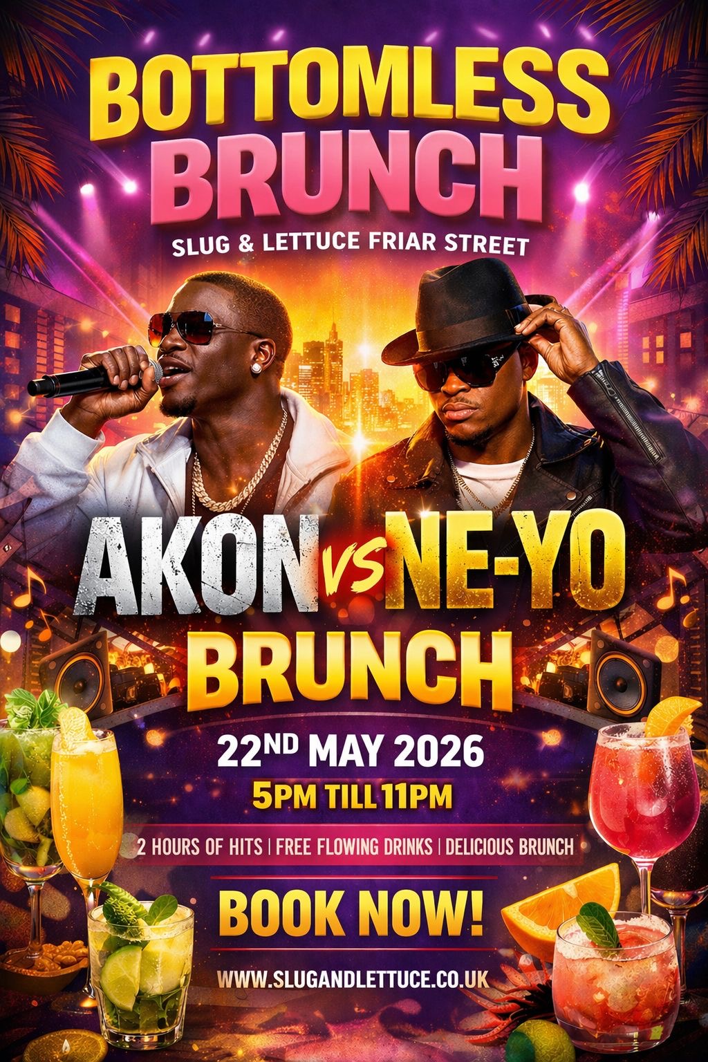 Akon vs Neyo Bottomless Brunch