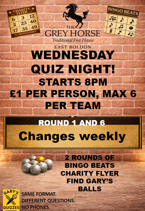 Wednesday Quiz Night