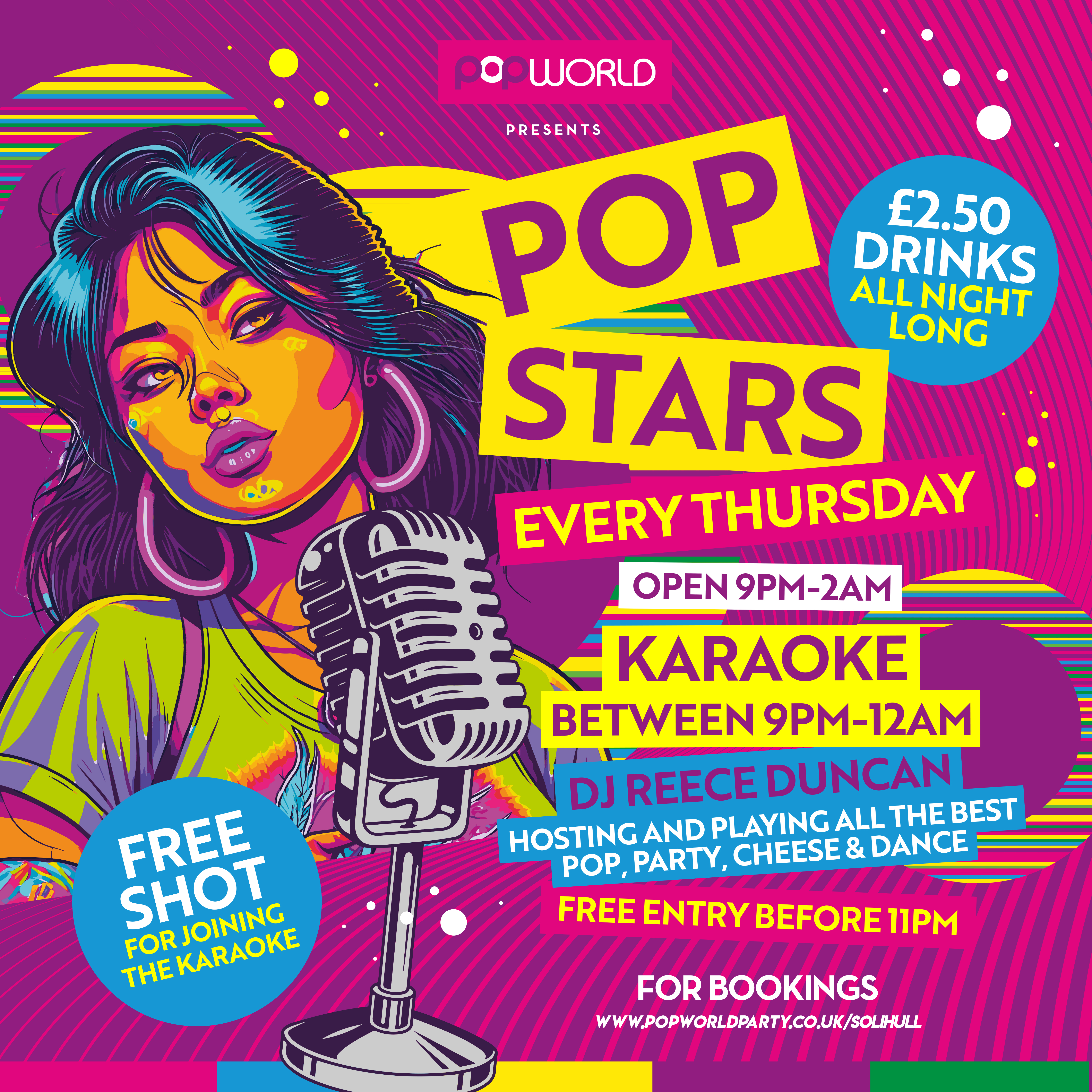 POPSTARS - Every Thursday