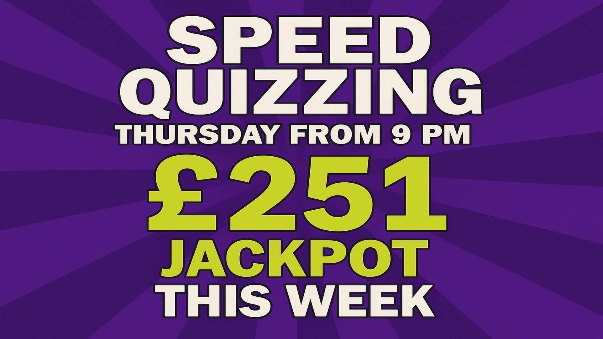 Speed Quizzing 