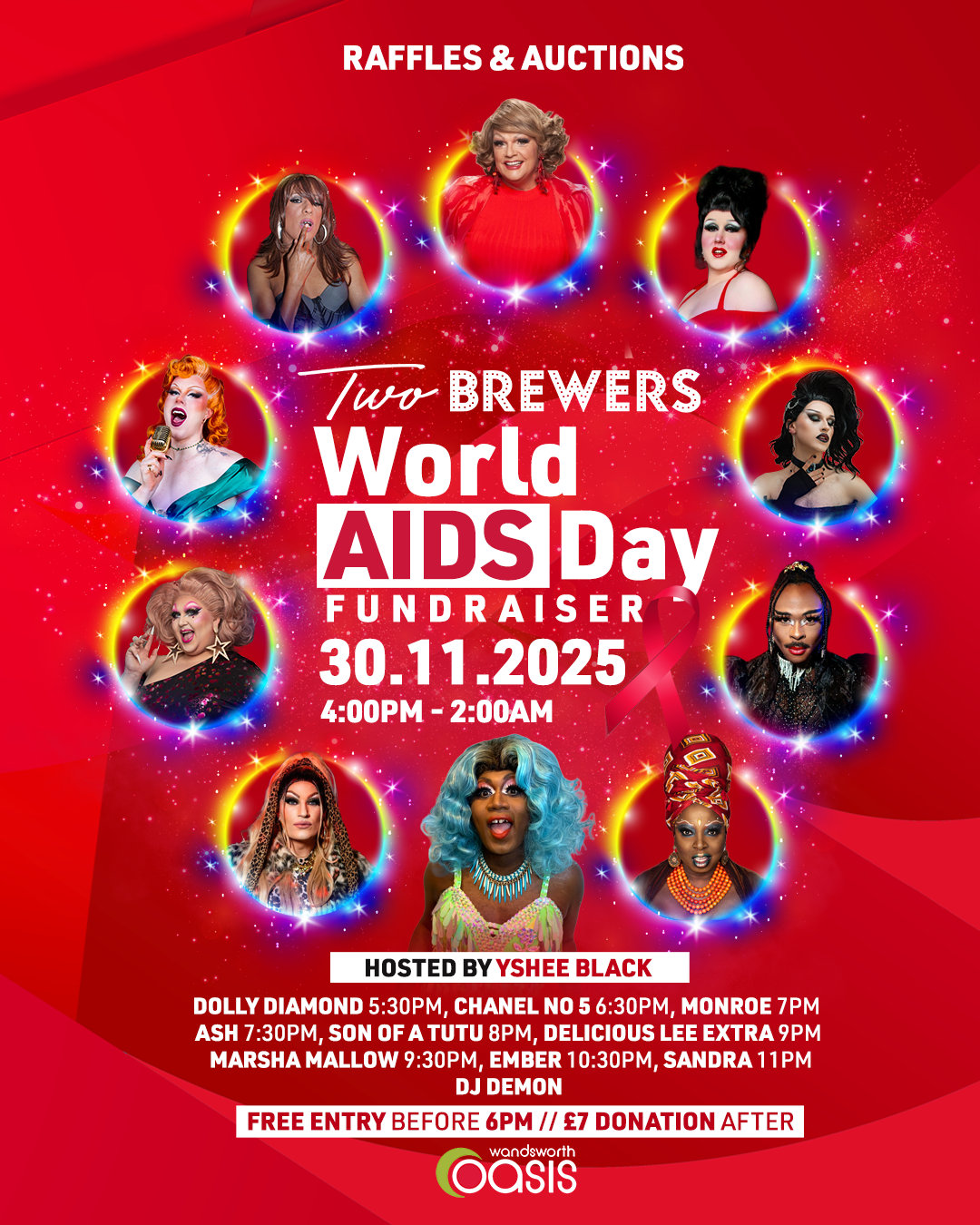 ❤️ World AIDS Day Fundraiser