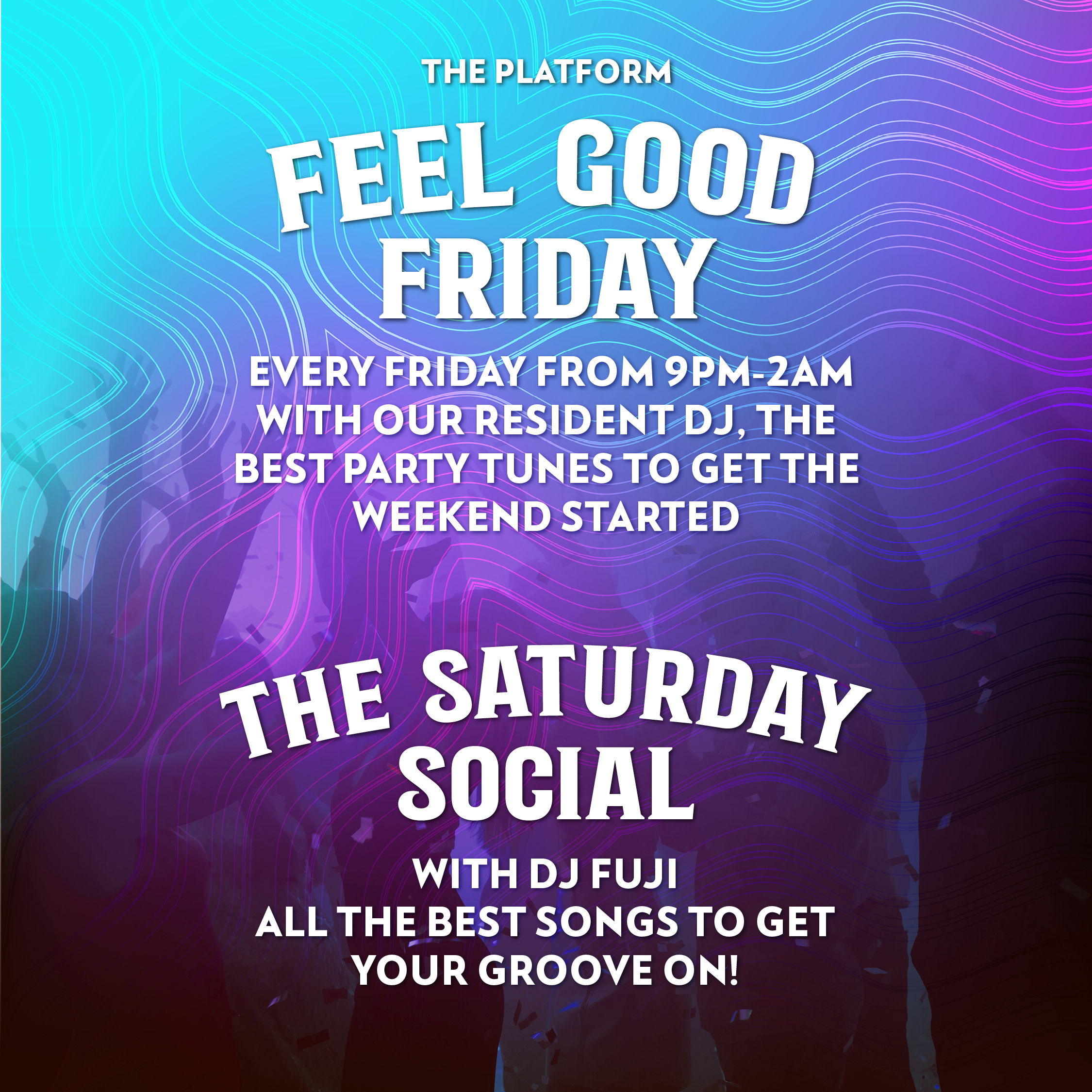 The Saturday Social with DJ Fuji