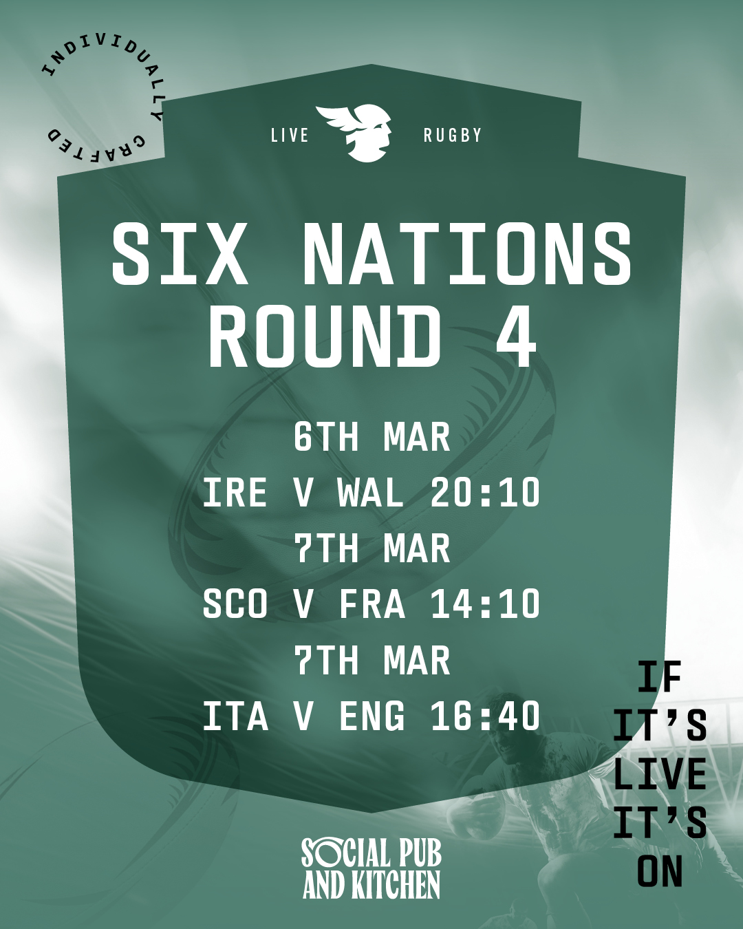 Six Nations Rugby Round 2