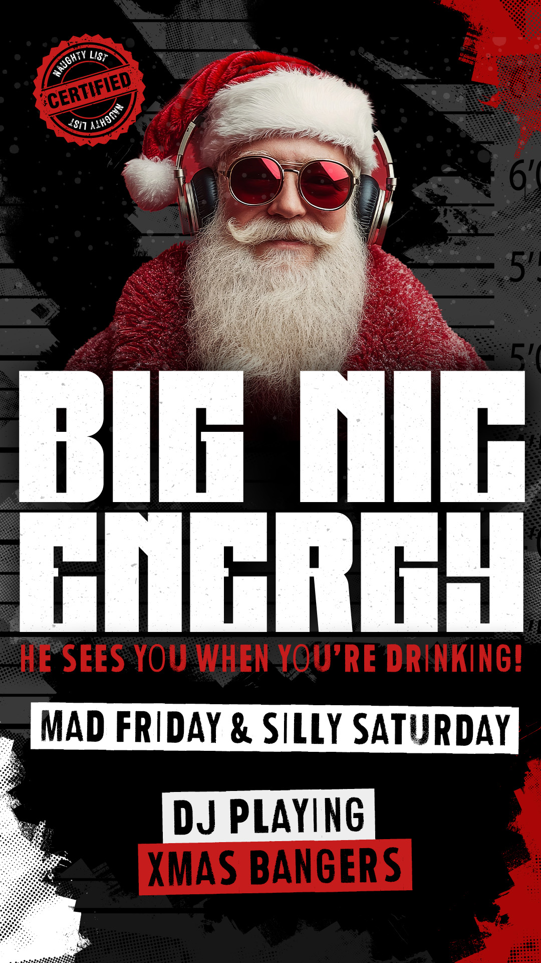 Big Nic Energy .Christmas Party