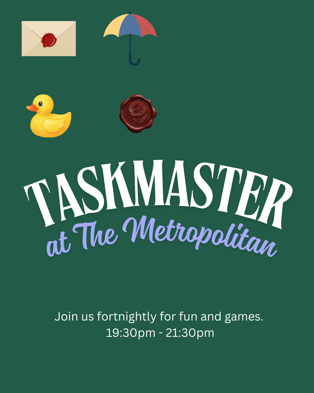 Taskmaster at The Metropolitan