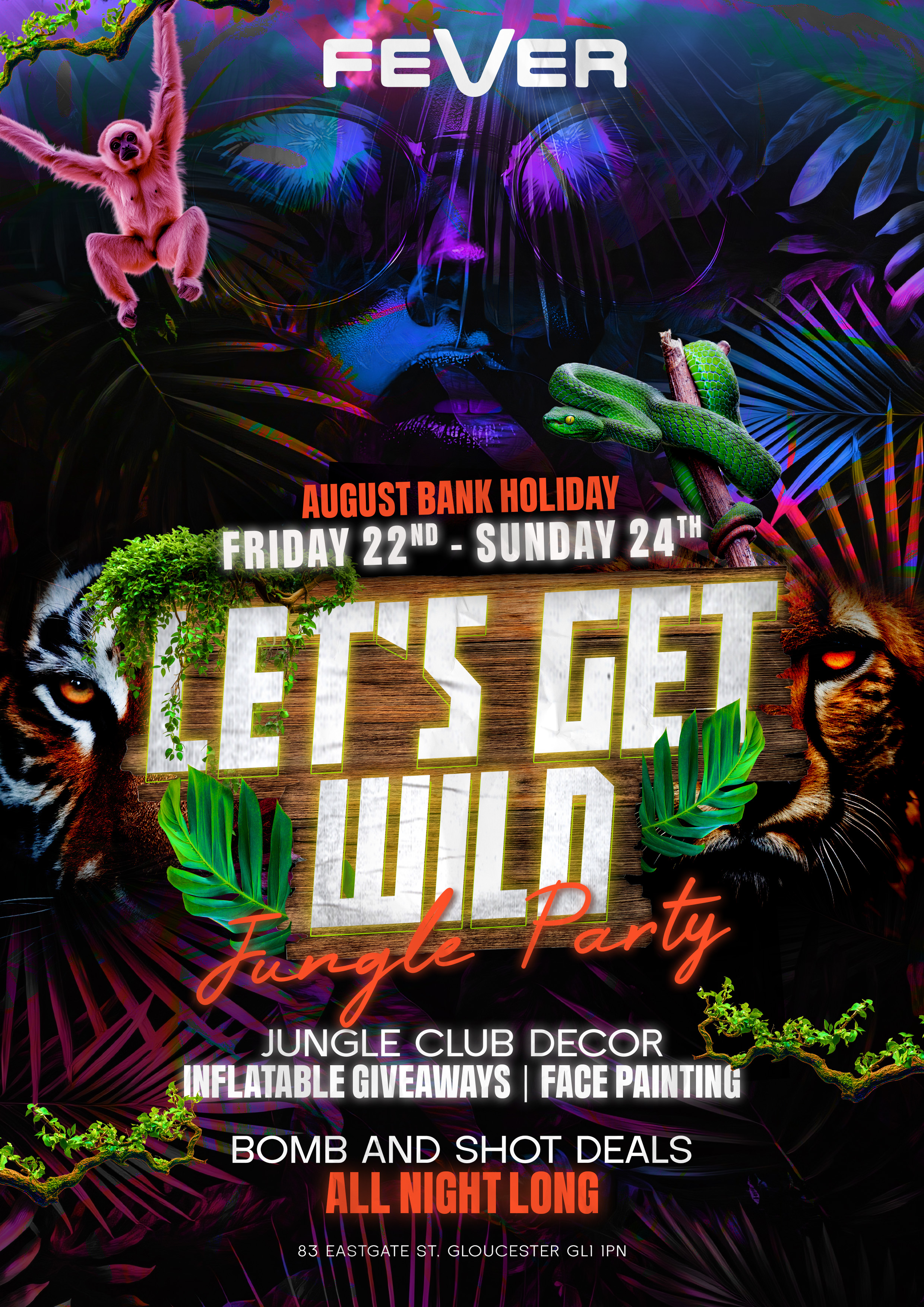 Let's Get Wild, Jungle Party ! 