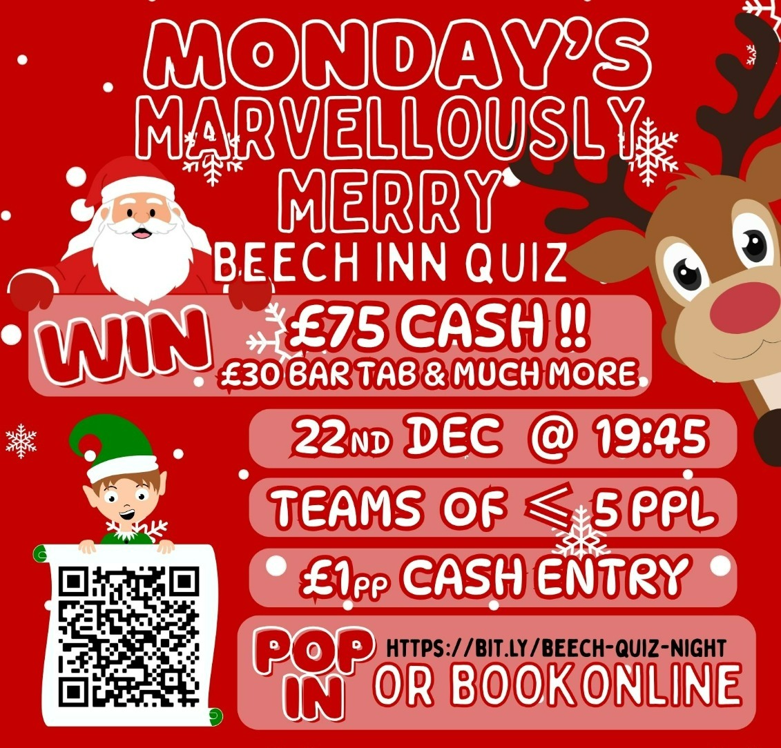 Mondays Marvellously Merry Quiz