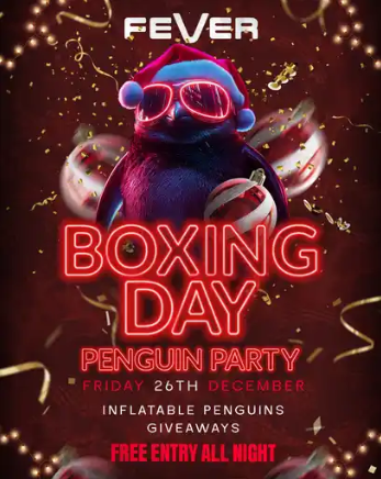 Boxing Day Penguin Party ! 