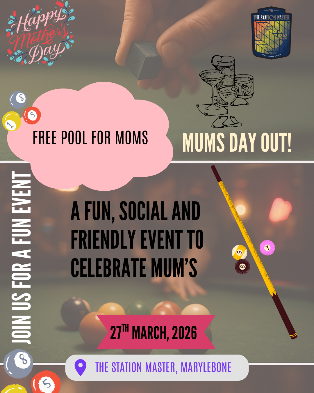 Free Pool for Mom's