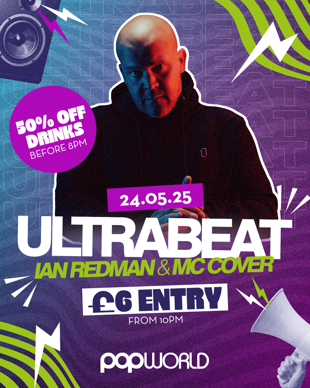 ULTRABEAT IAN REDMAN AND MC COVER