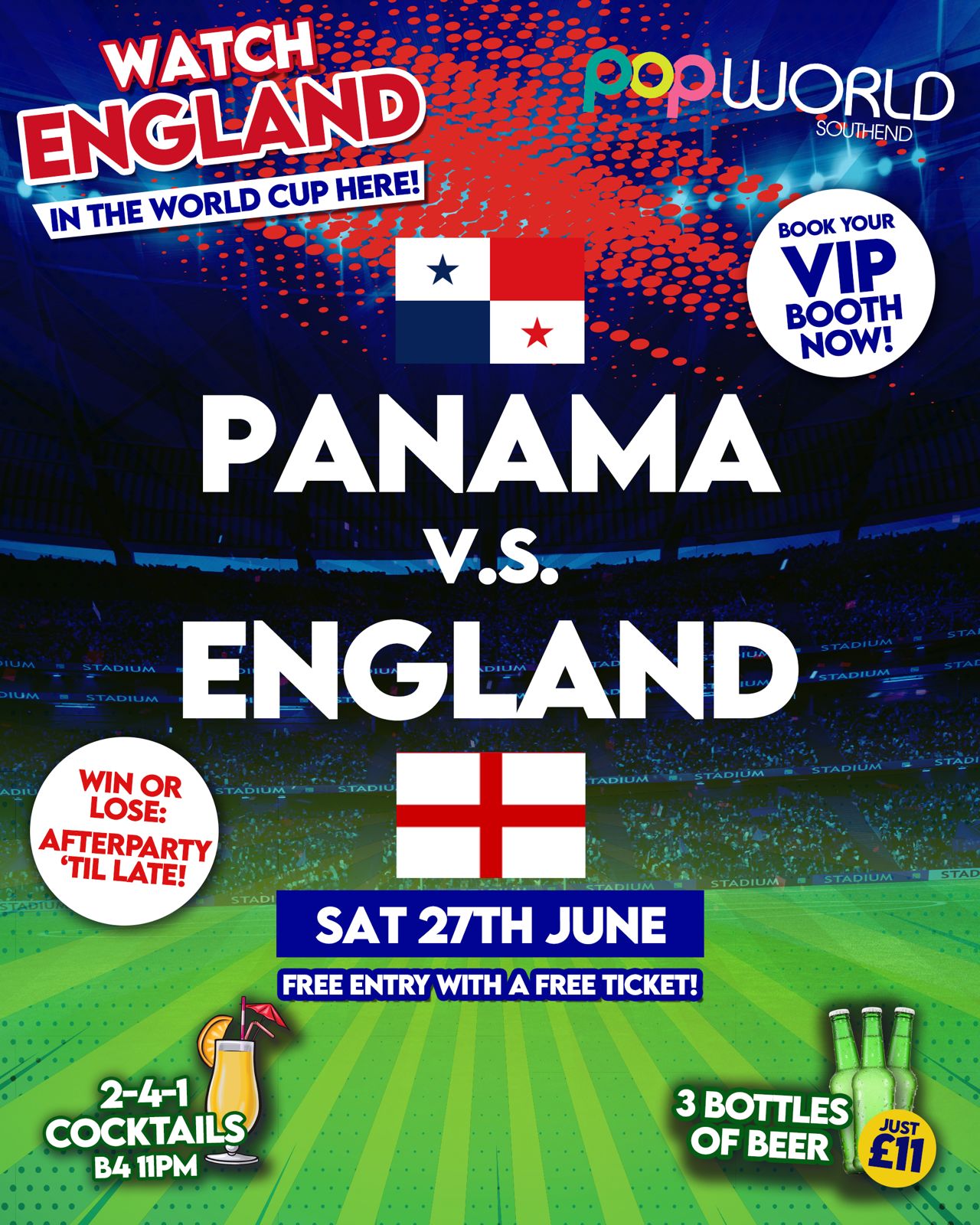 🏆 PANAMA vs ENGLAND – LIVE 🏆