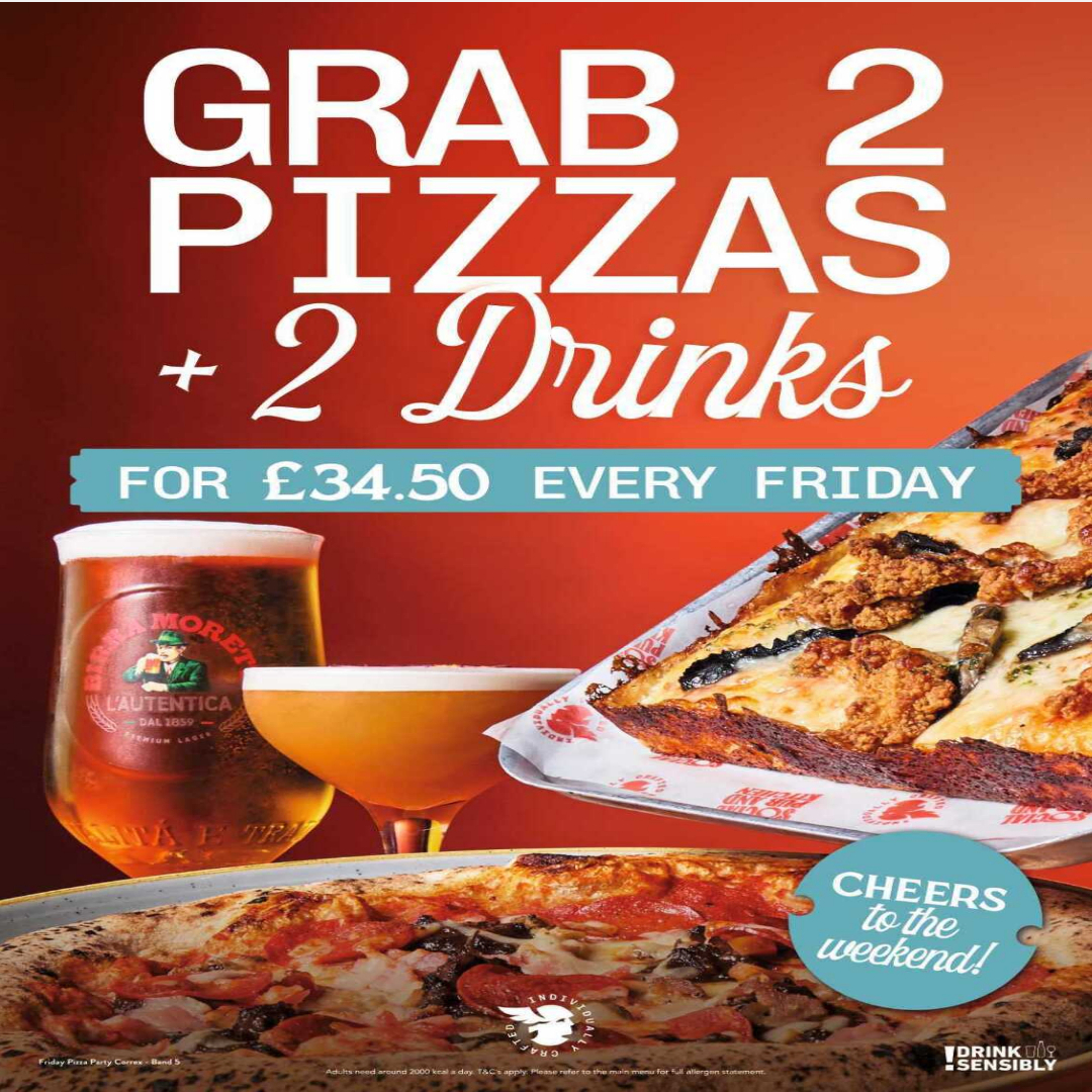 Pizzas & Drinks Day