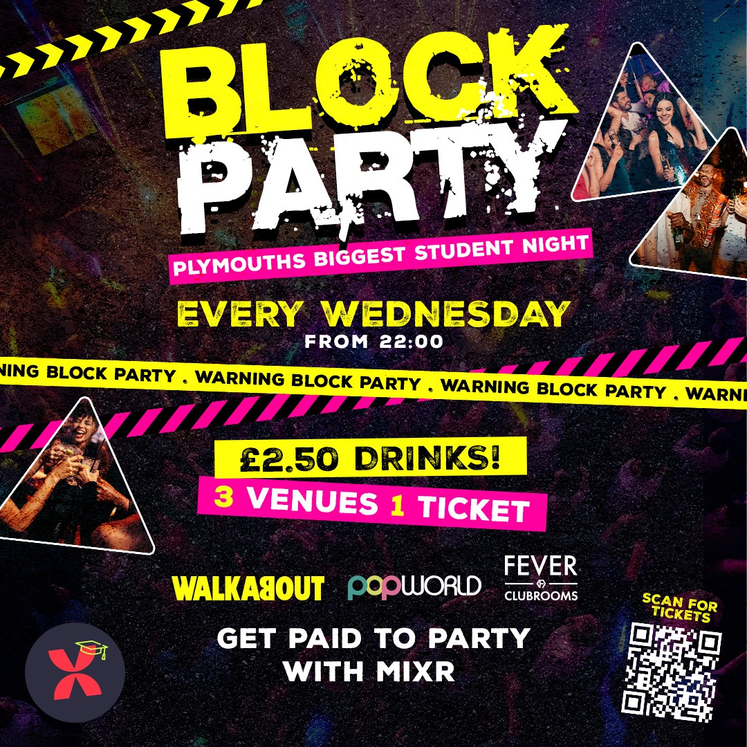 Block Party 3 Venues 1 Ticket