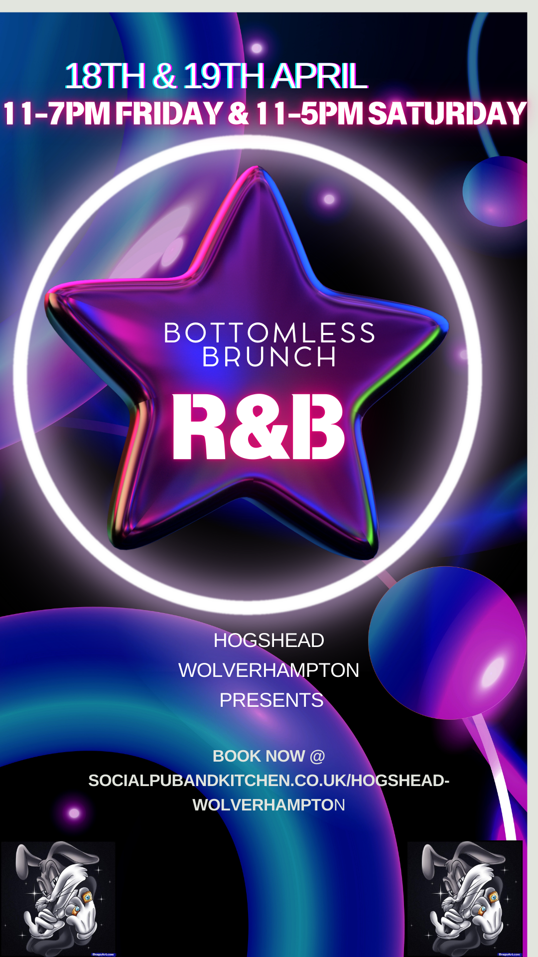 Easter Weekender RnB Bottomless Brunch
