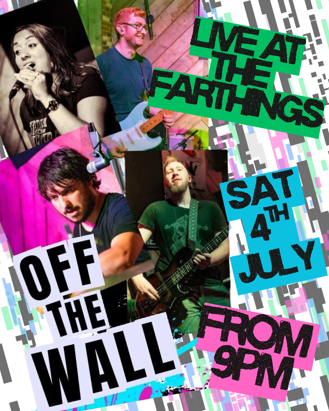 Off the Wall - Covers band - 9pm