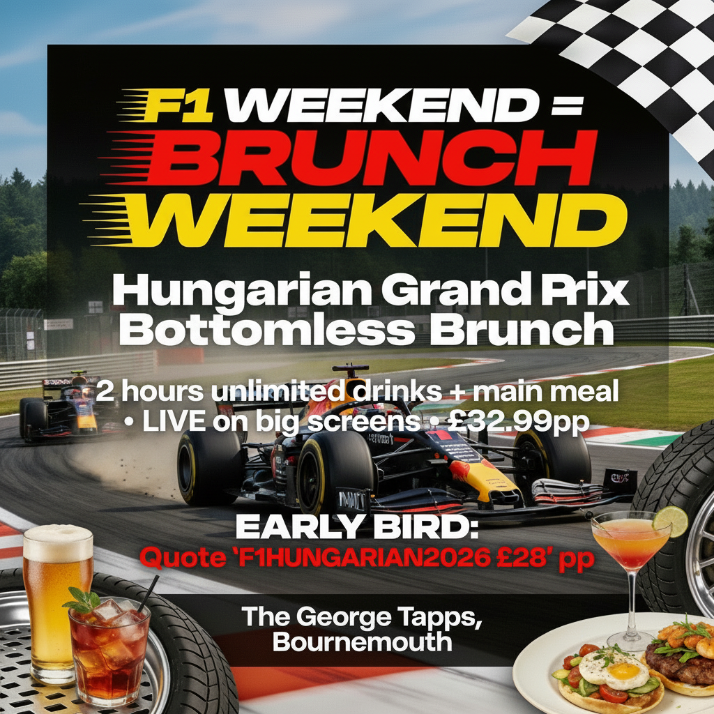 F1 Hungarian GP Bottomless Brunch