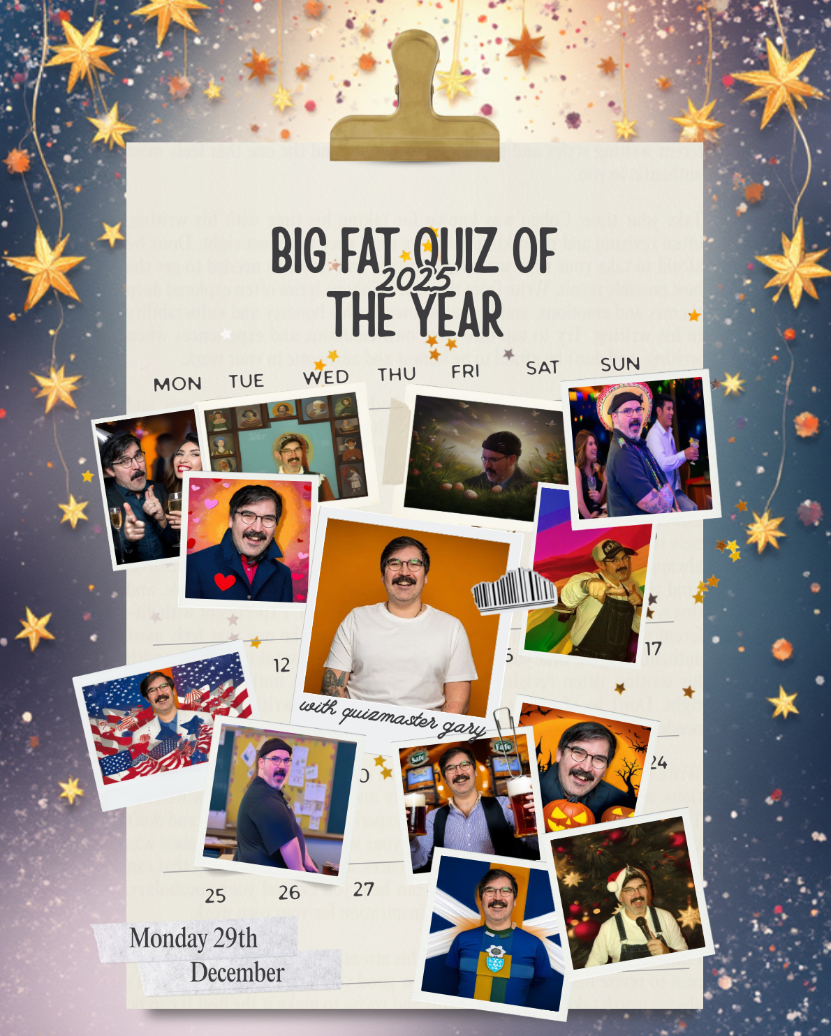 Gary's Big Fat Quiz of the Year