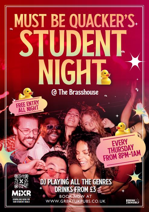 NEW Must Be Quackers Student Night 