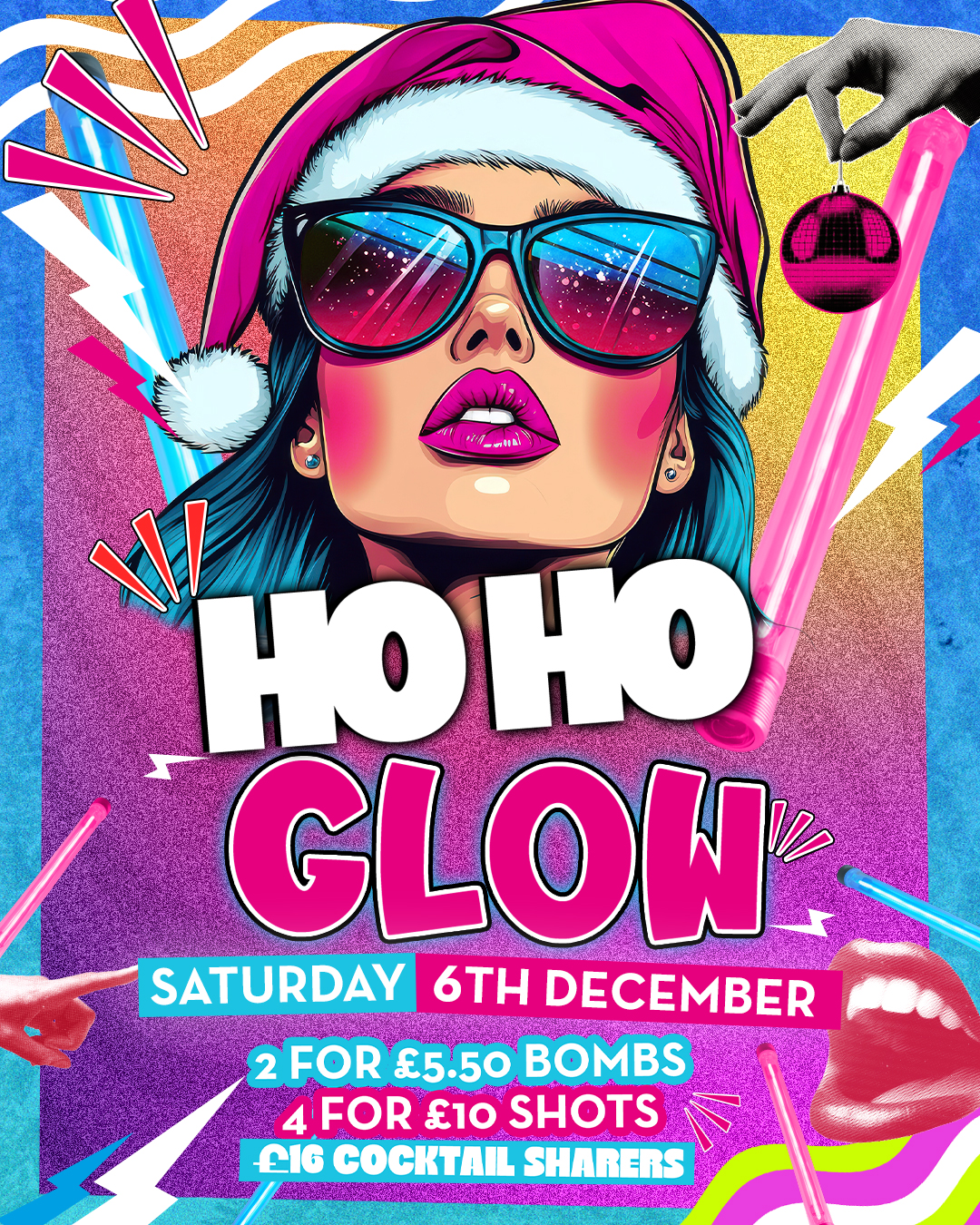 🎅💥 HO HO GLOW 🎅💥