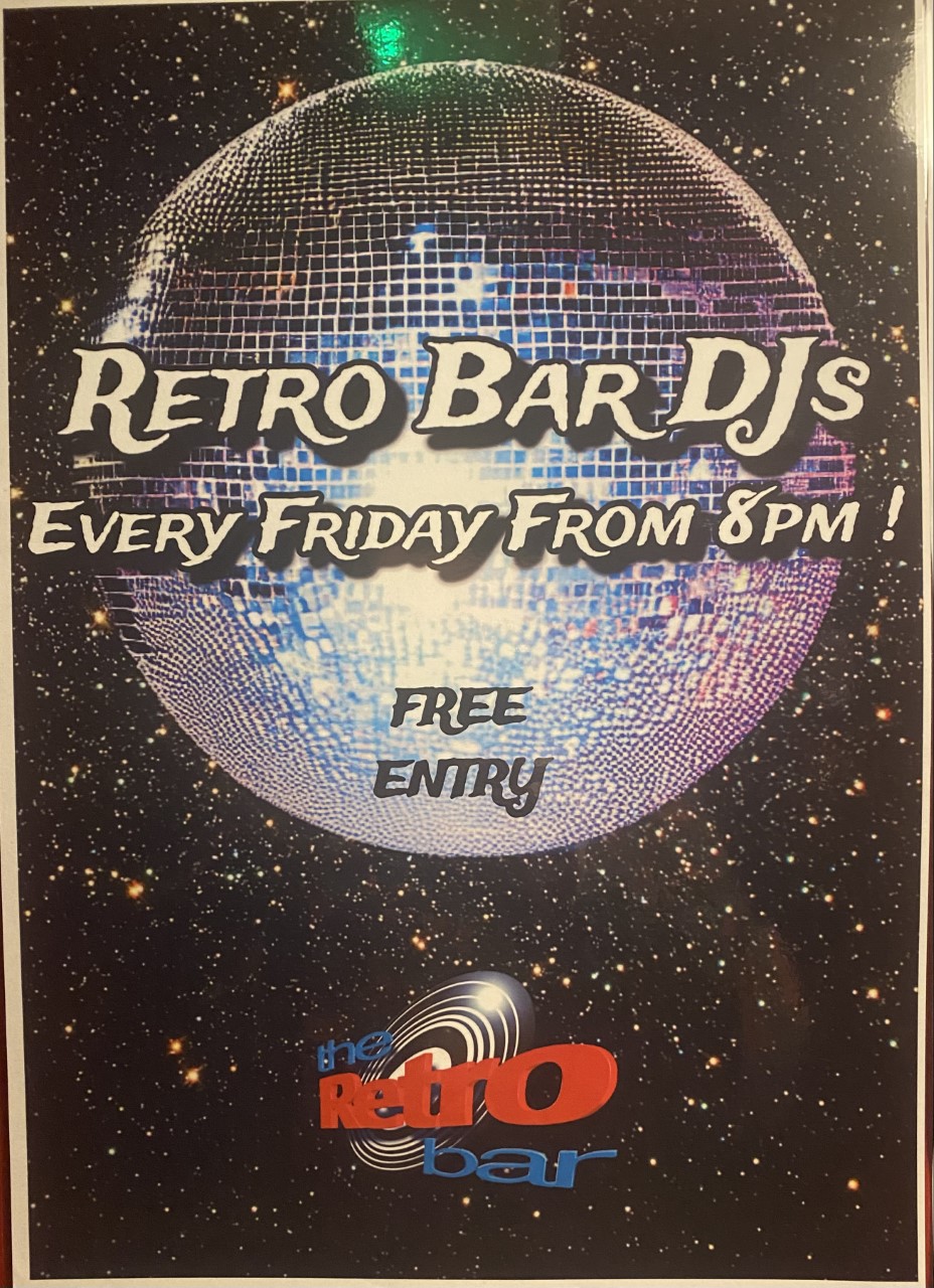 FRIDAY NIGHT DJs at RETRO BAR