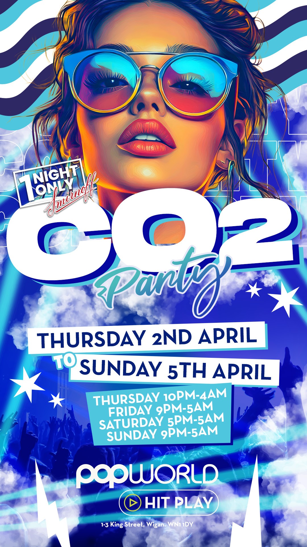 Smirnofff One Night Only CO2 Party