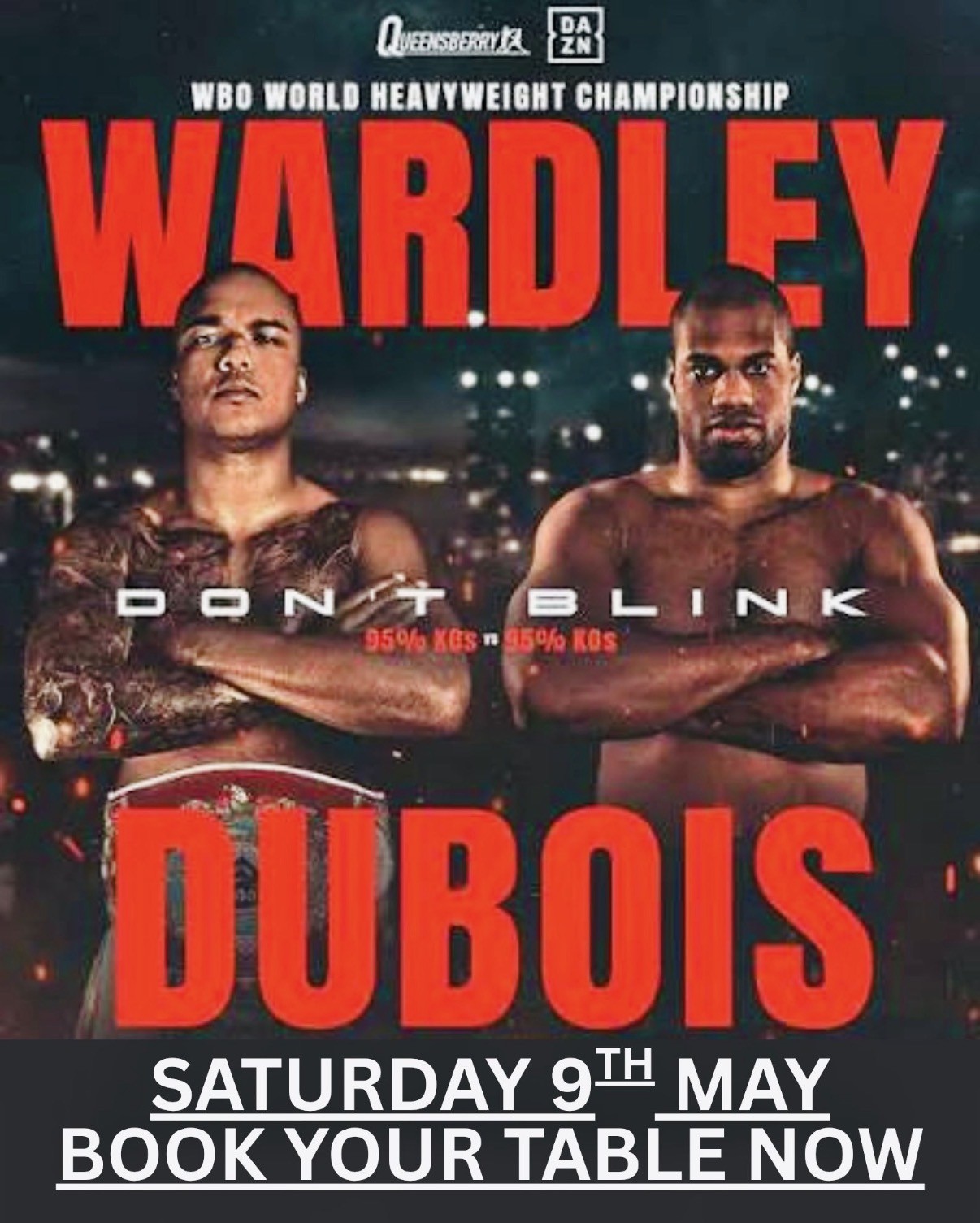 Fight night live from the Foundry 