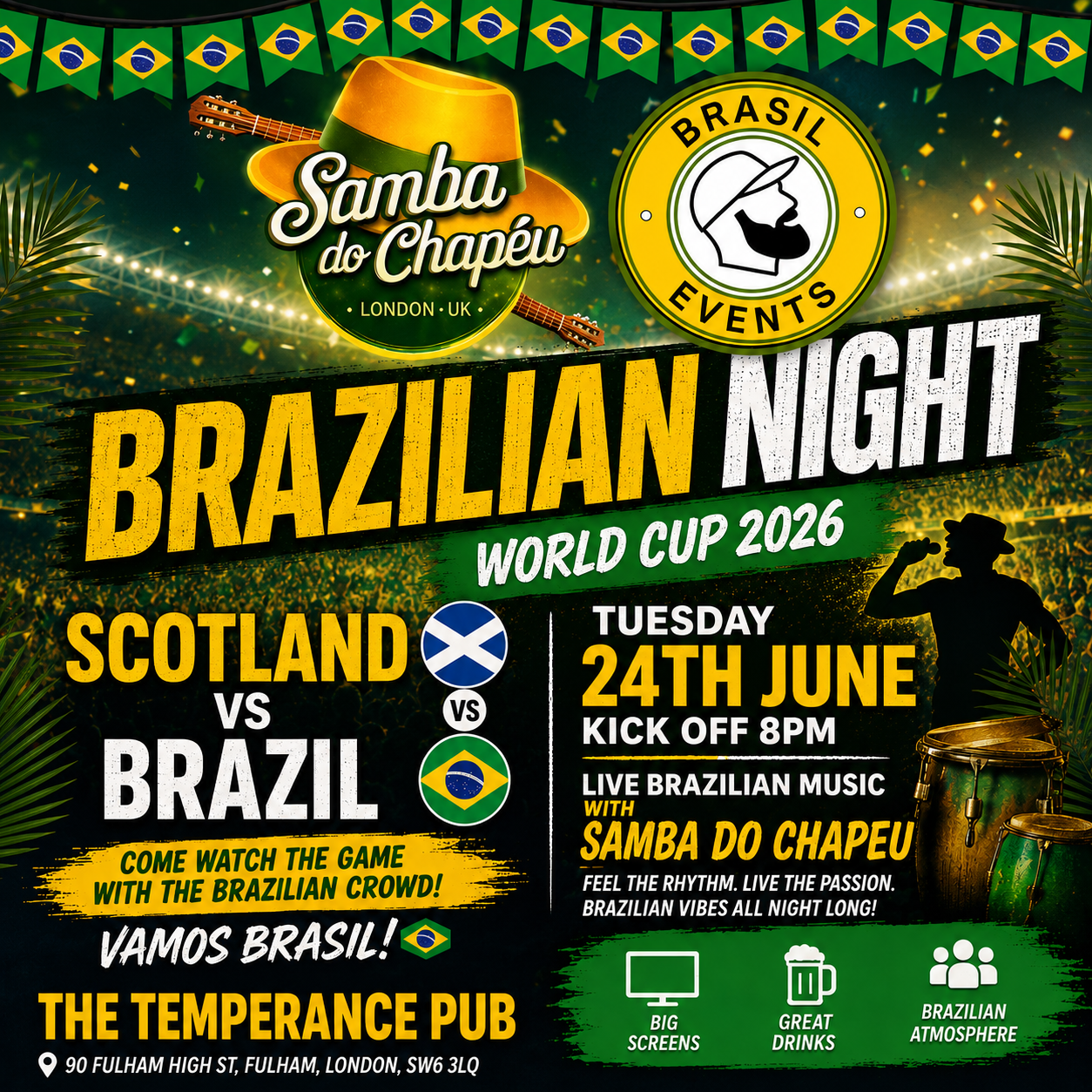 BRAZILIAN NIGHT FIFA WORLD CUP 2026