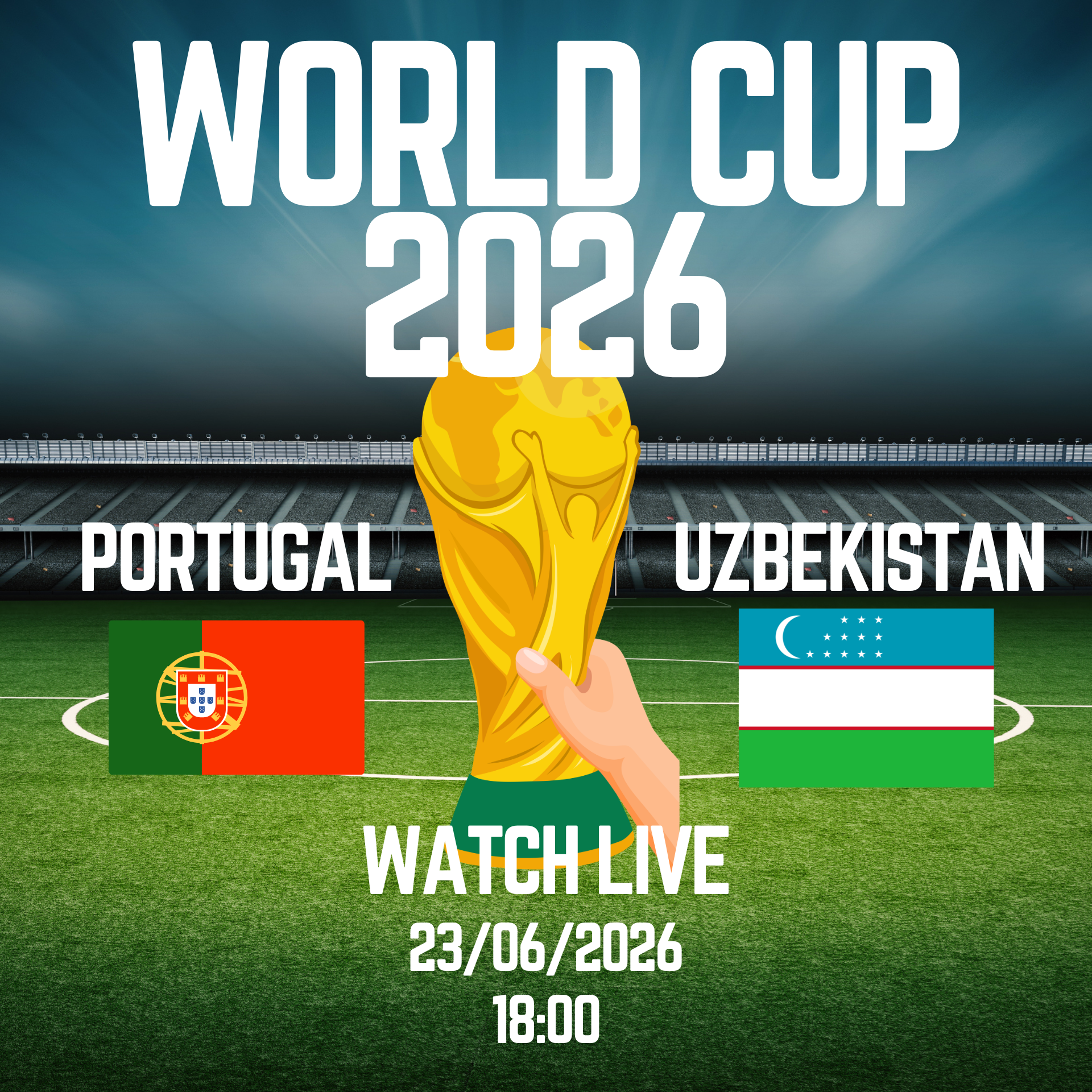 Portugal v Uzbekistan