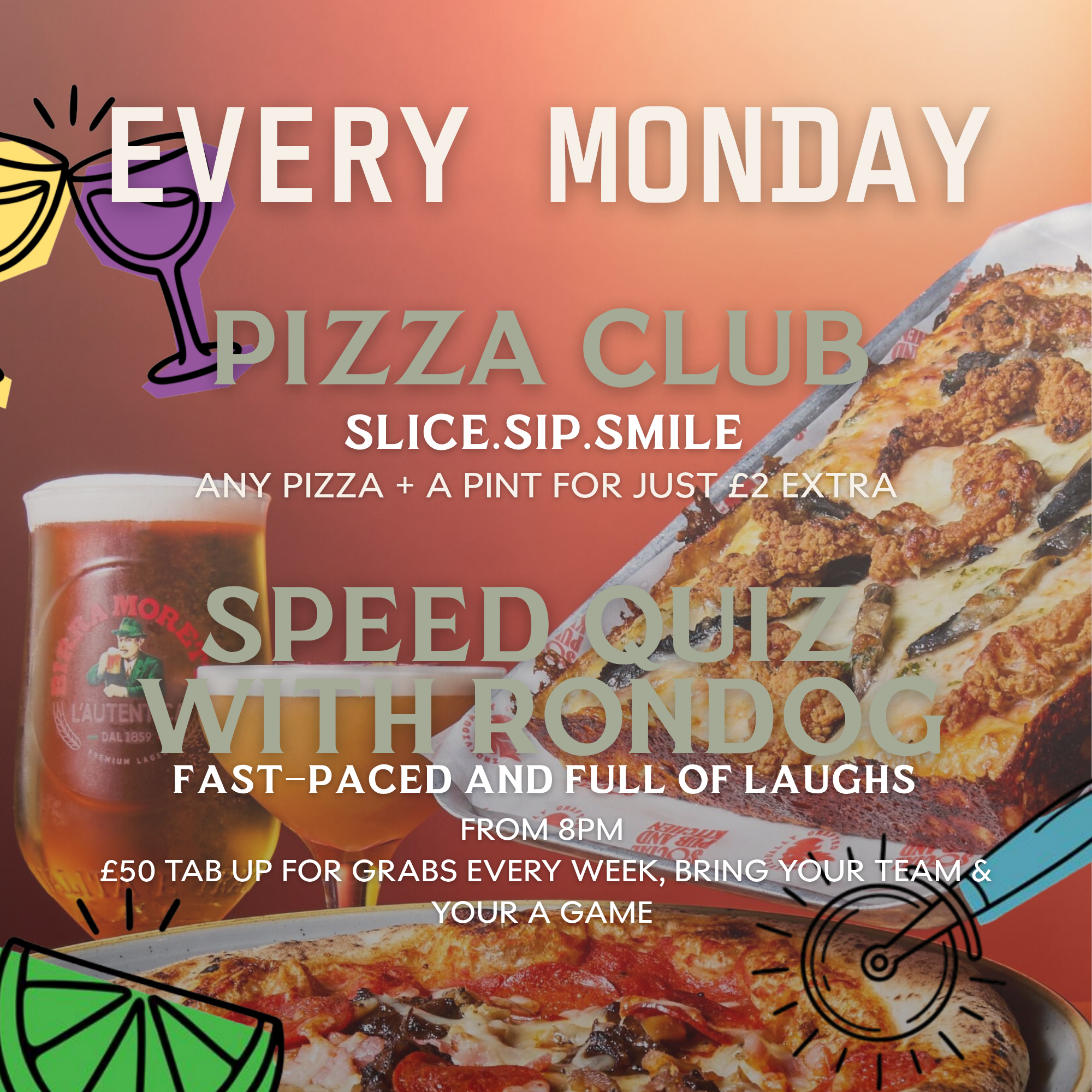 Quiz - With Rondog | Pizza Club