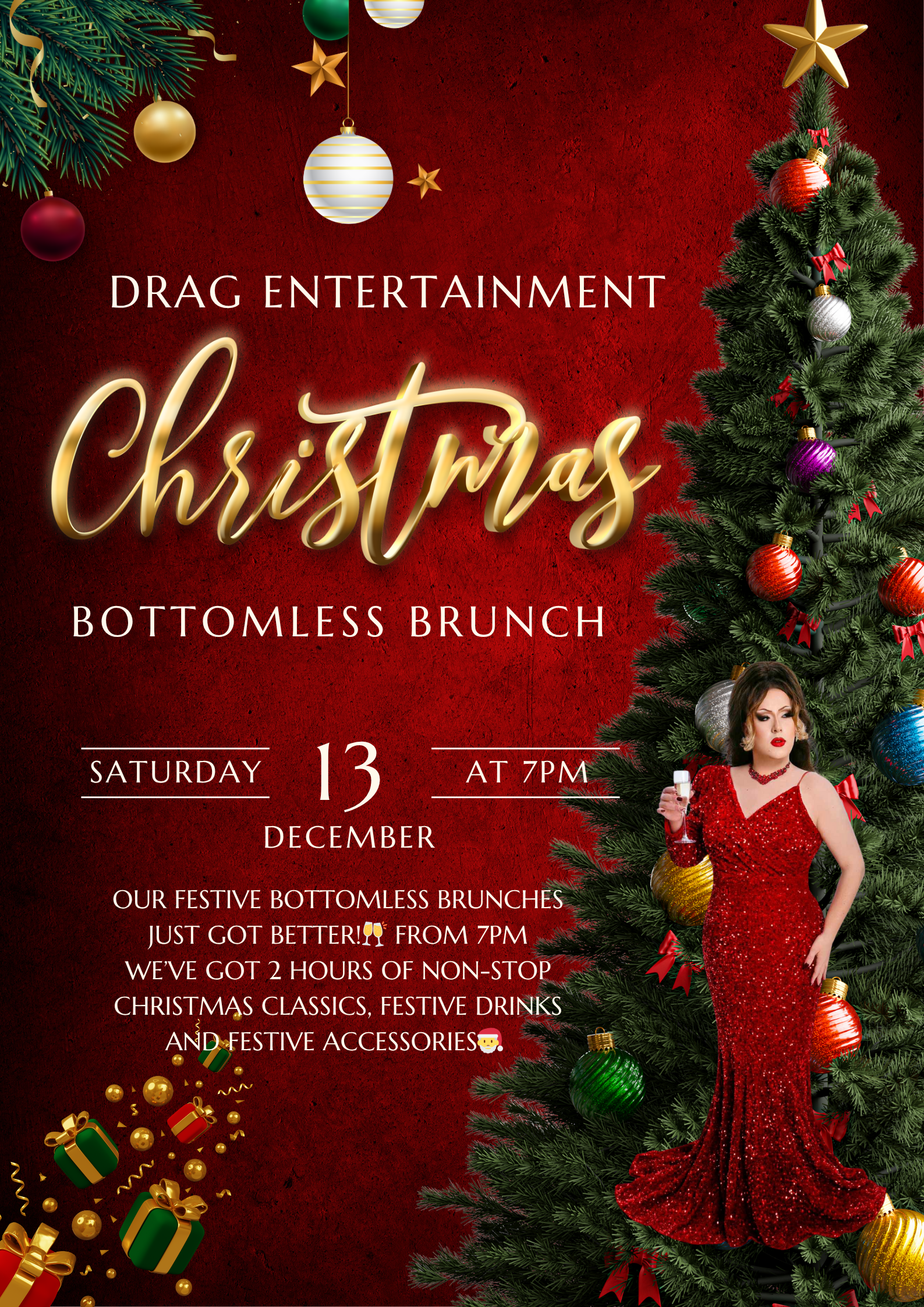 Drag Festive Bottomless Brunch