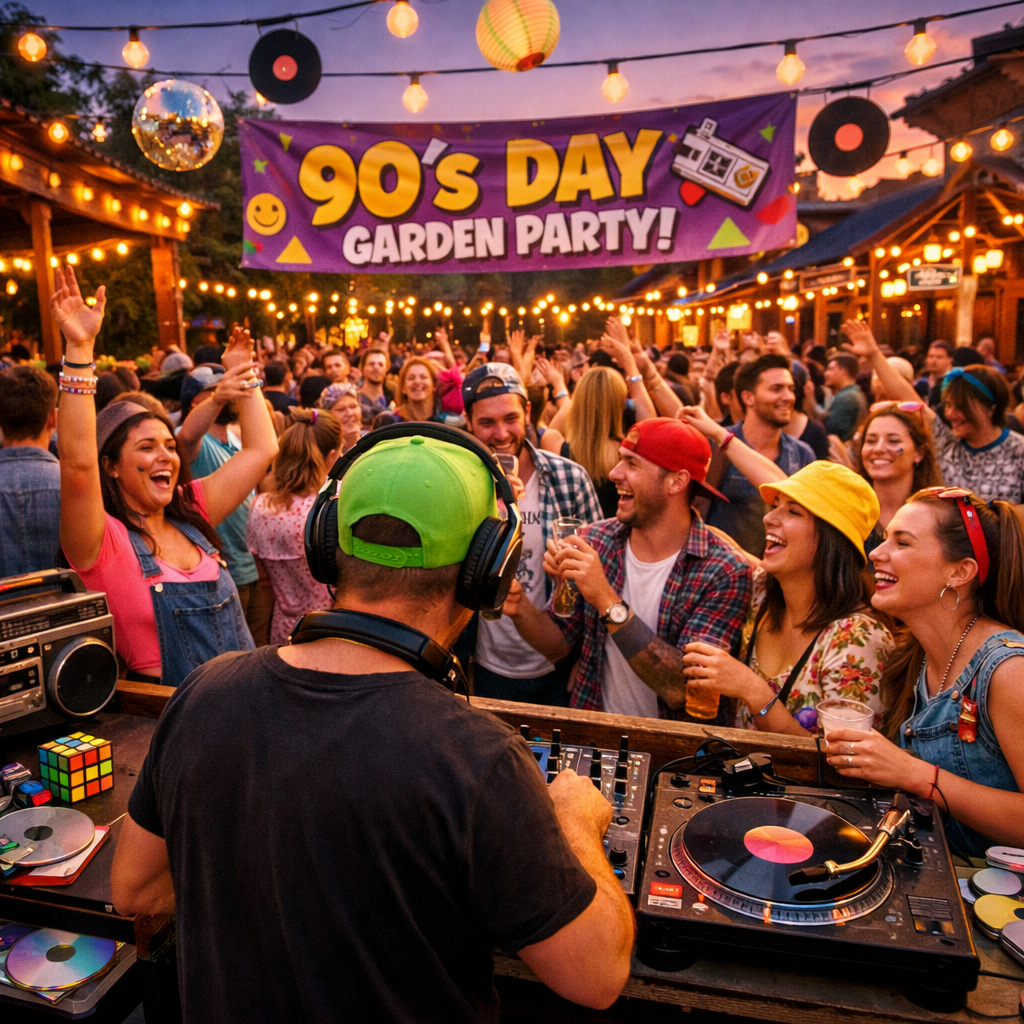 90's Garden Day Party