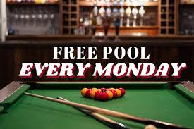 Free Pool Mondays