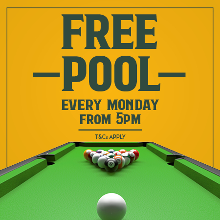 Free Pool Mondays
