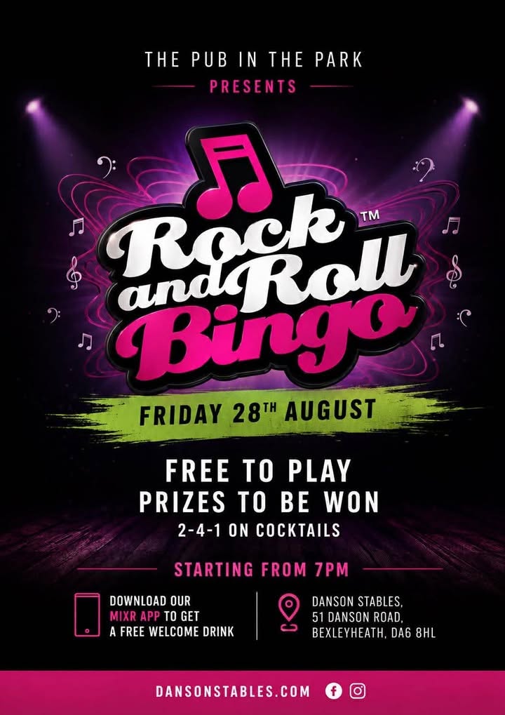 Rock and Roll Bingo