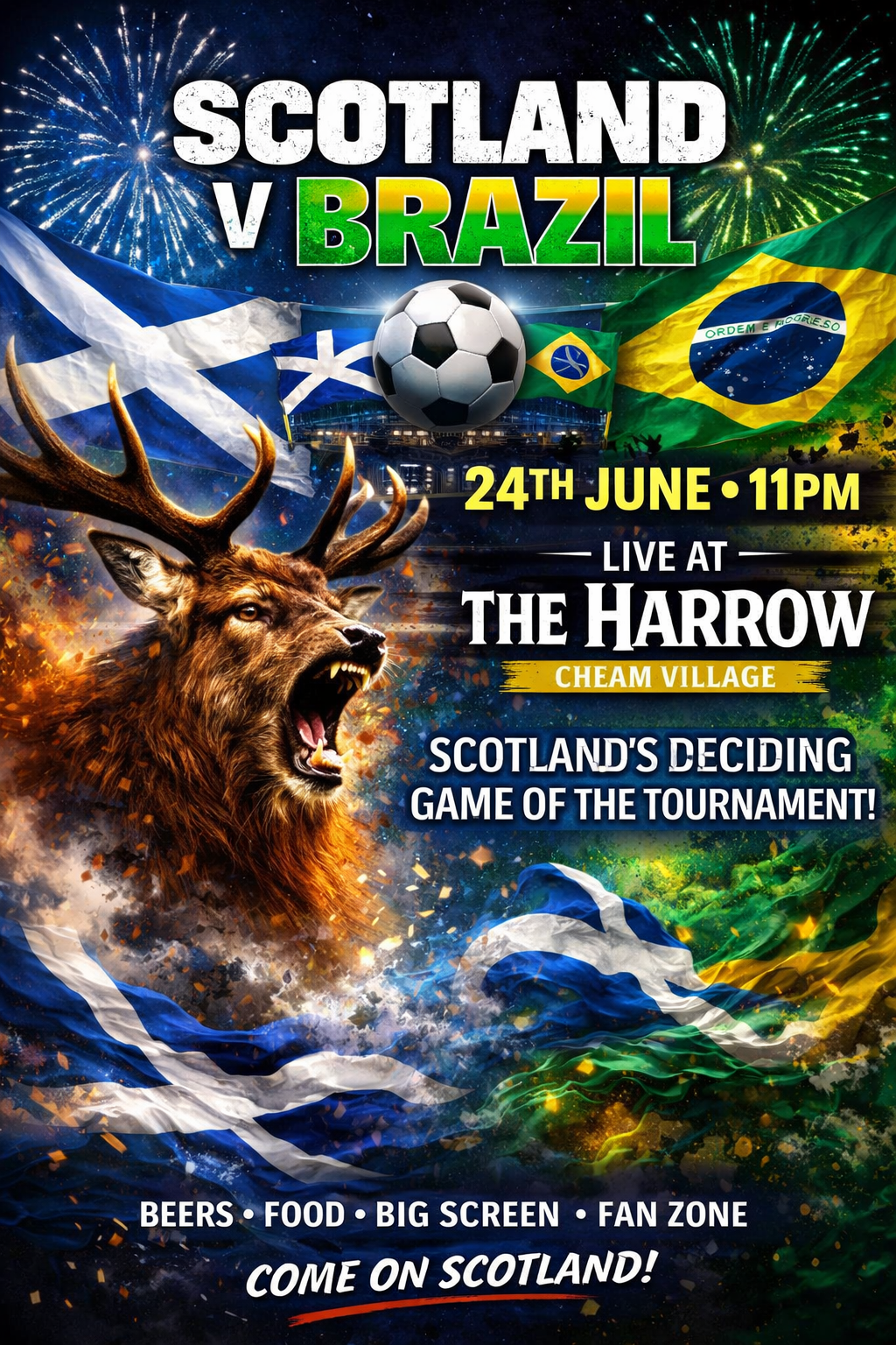 Scotland V Brazil