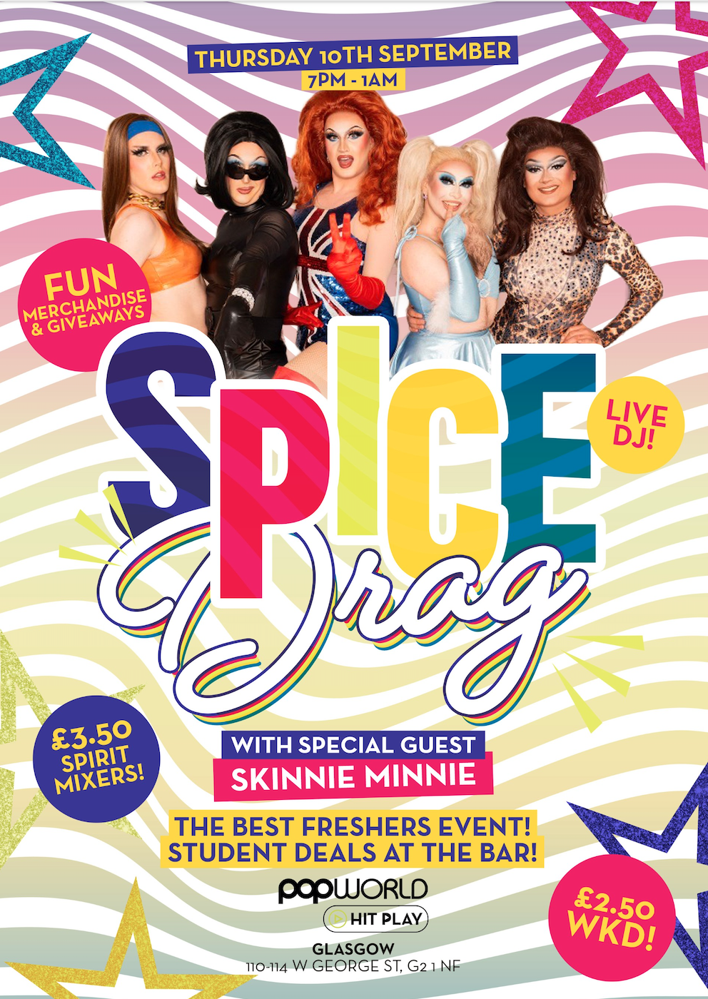 Spice Drag Fresher Party 