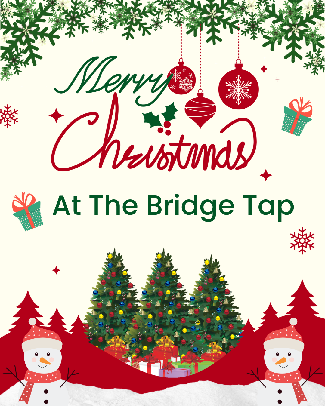 Christmas at The Bridge Tap 