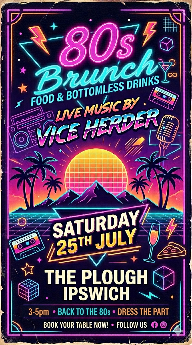 80s Bottomless Brunch