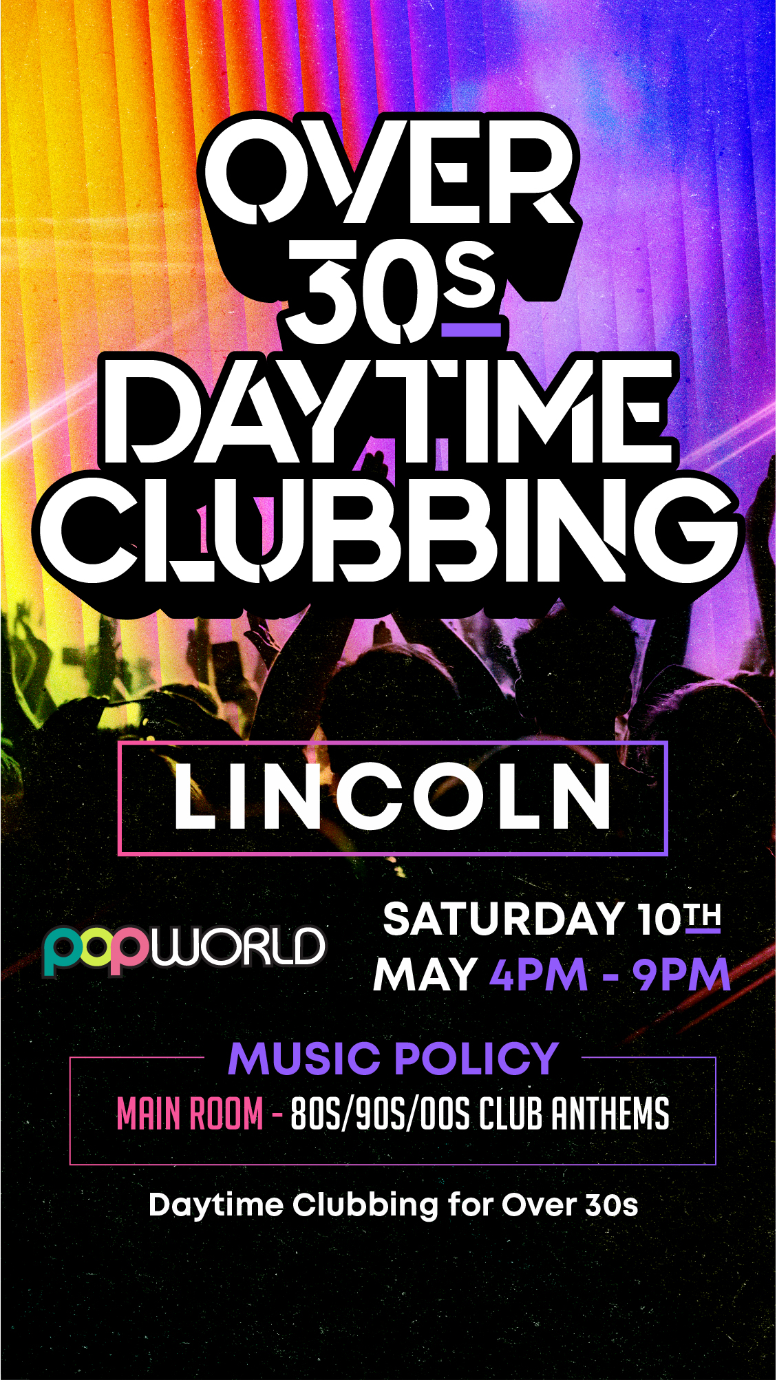 Over 30's Daytime Clubbing Lincoln