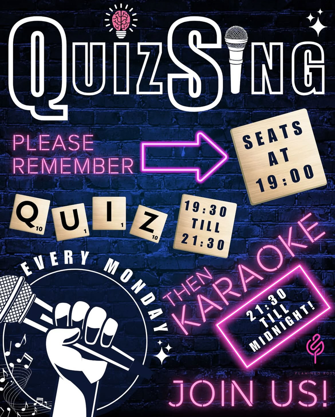 QuizSing Mondays