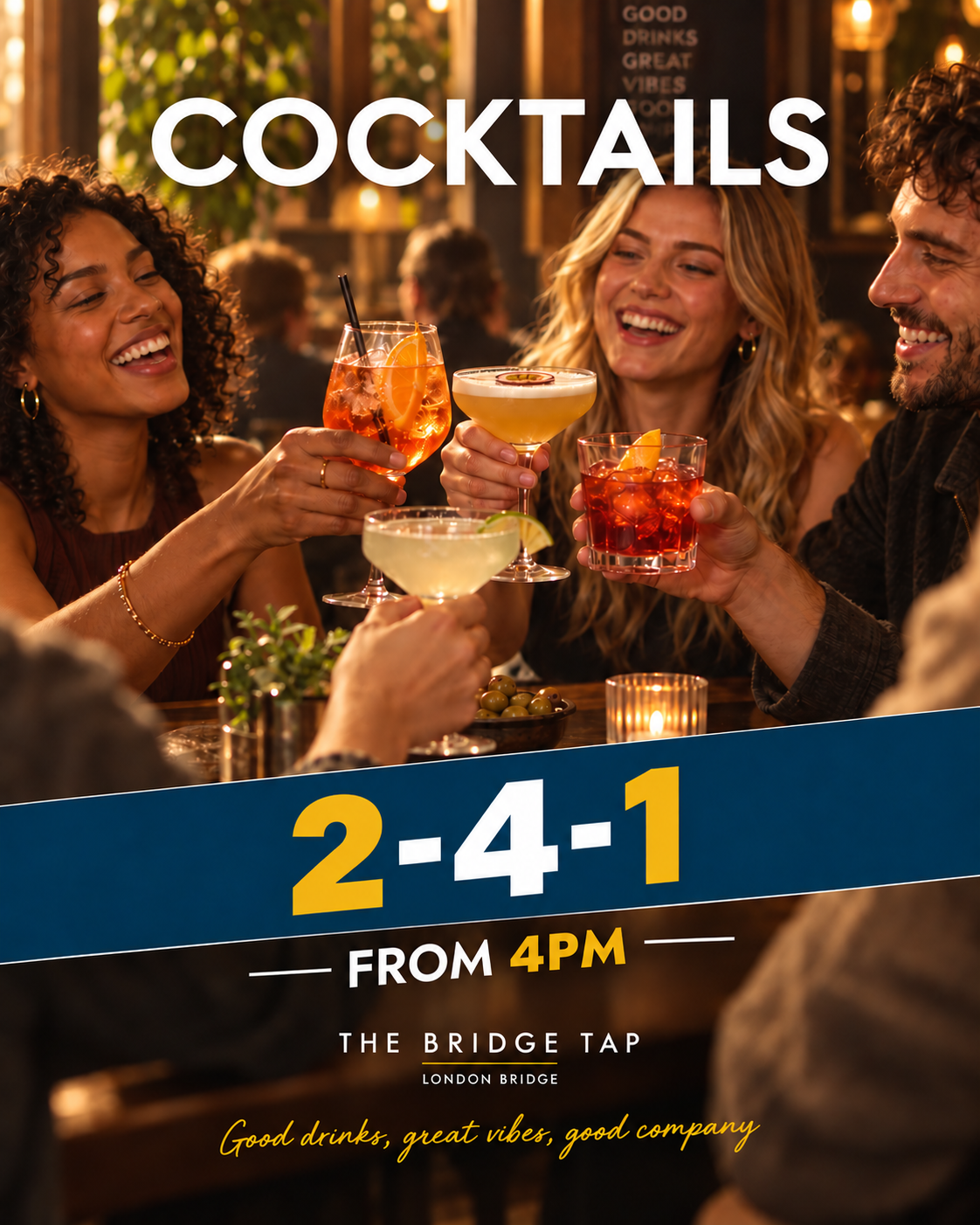 2-4-1 Cocktails