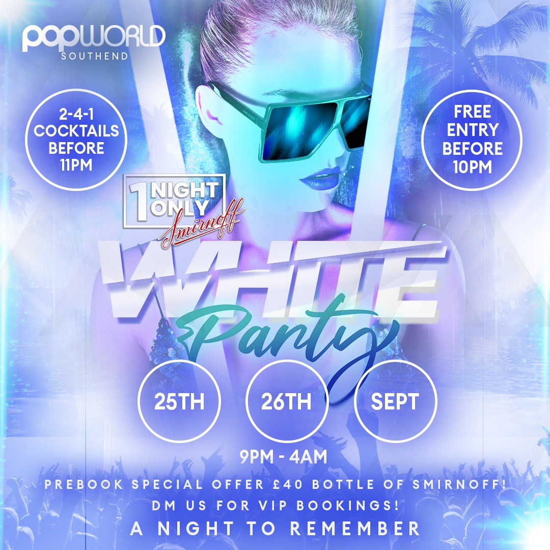 SMIIRNOFF WHITE PARTY 🤍