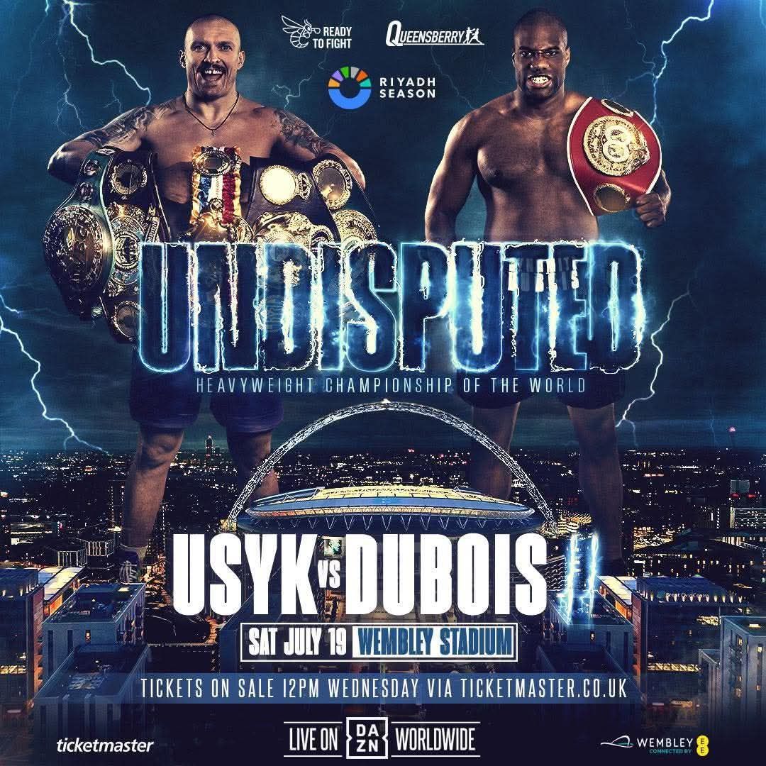 UNDISPUTED Usyk V Dubois 2