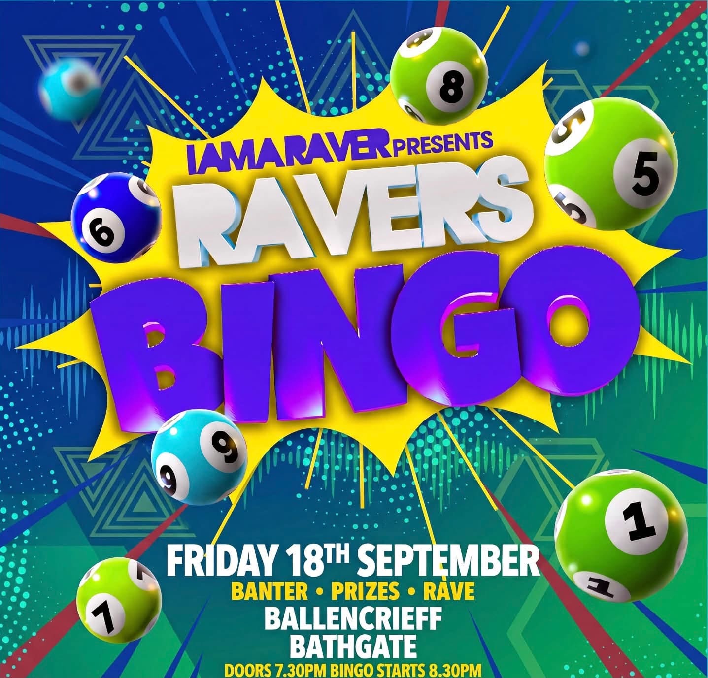 Ravers Bingo