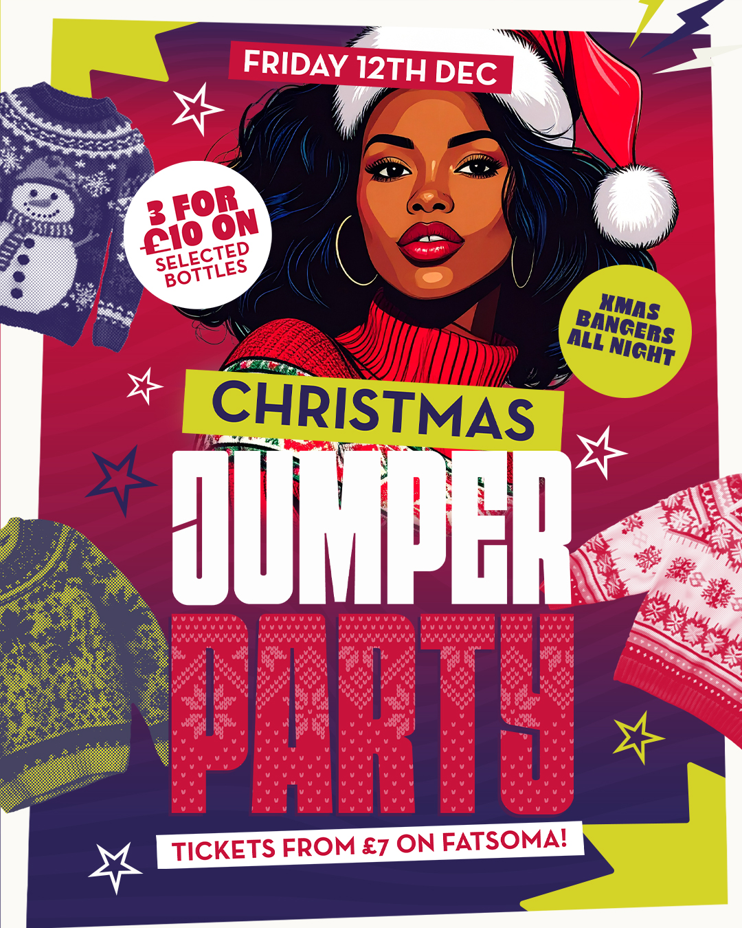 🧥 Christmas Jumper Party!