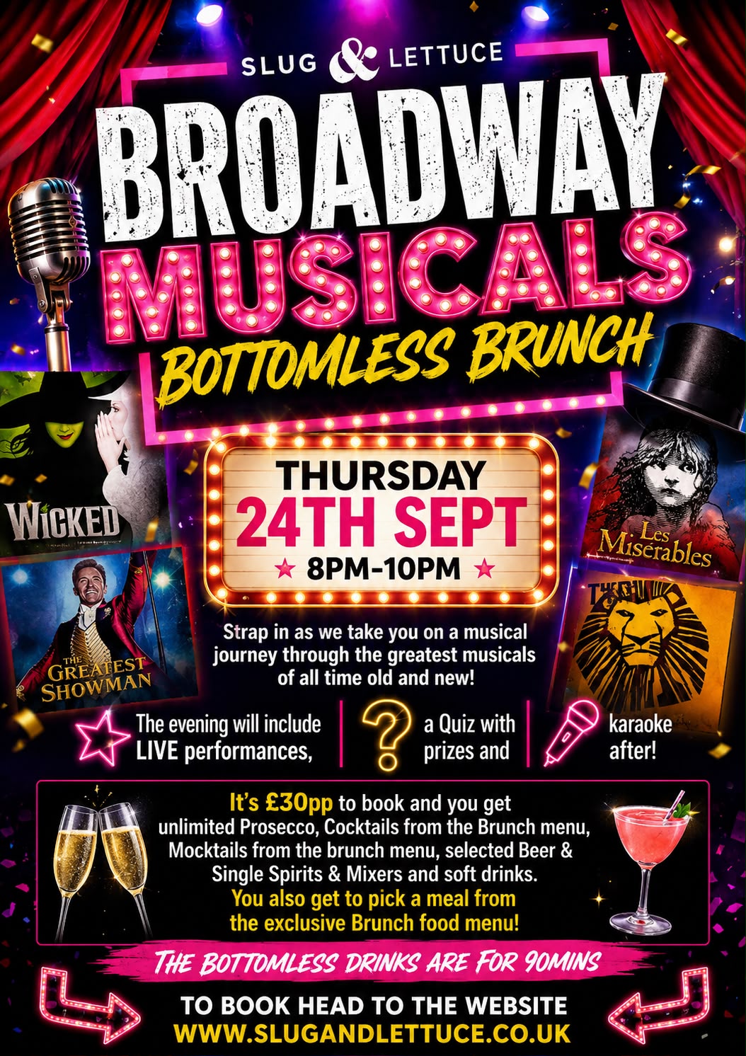 Broadway Musicals Brunch
