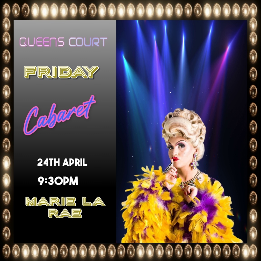 Friday Cabaret with Marie la Rae
