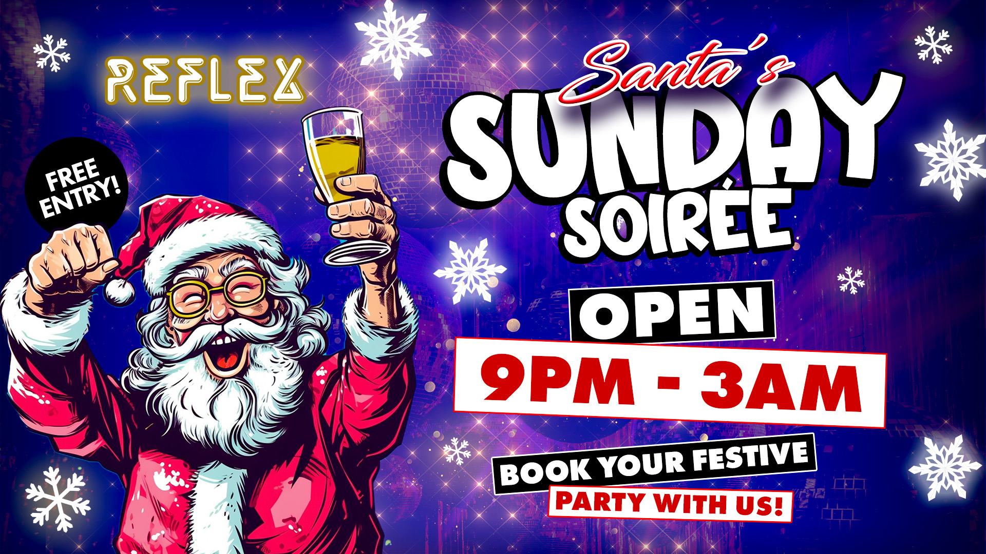  SANTA’S SUNDAY SOIRÉE
