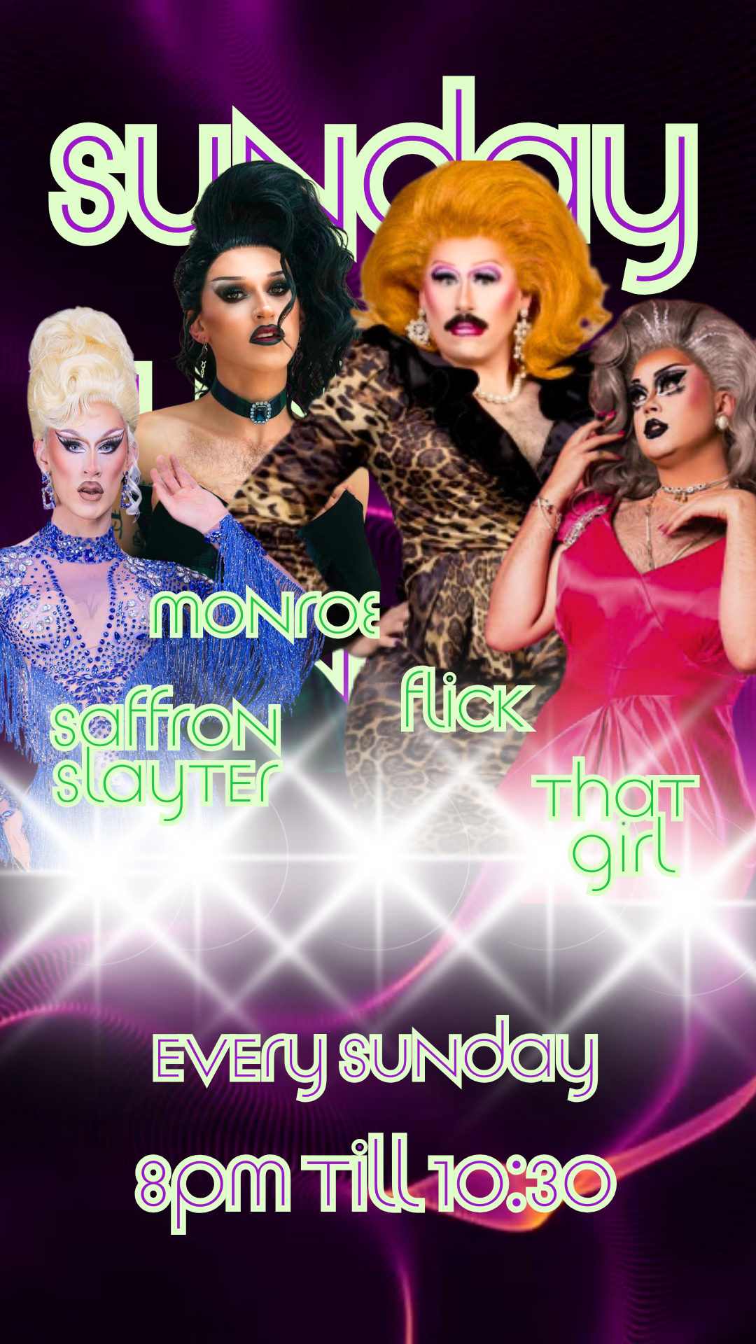 Sunday Night Cabaret from 8pm